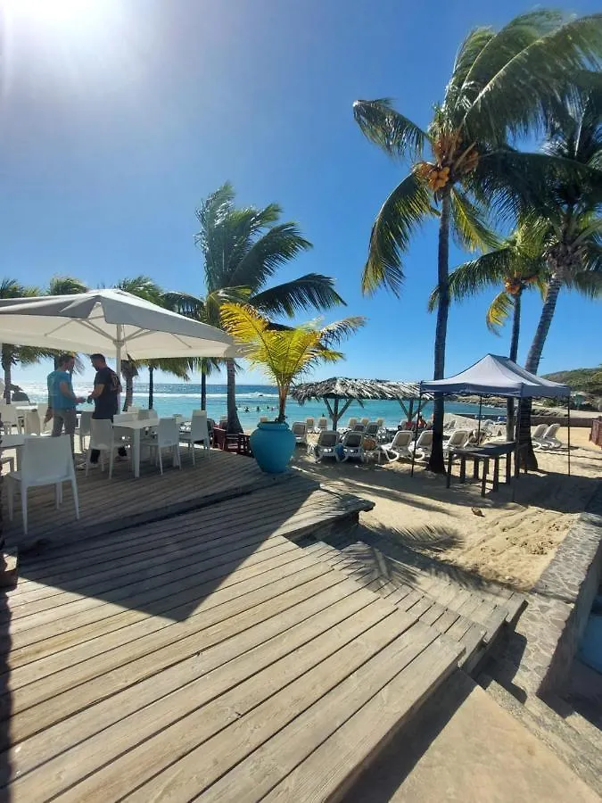 Apartamento Alizea Appartement 1 Ere Ligne Vue Mer Et Plage Saint-Francois