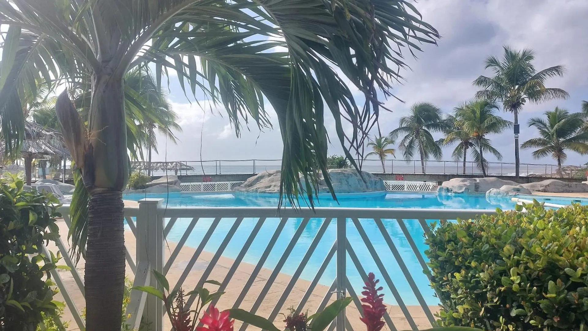 Apartamento Alizea Appartement 1 Ere Ligne Vue Mer Et Plage Saint-Francois